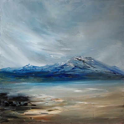 Scottish landscape oil painting
