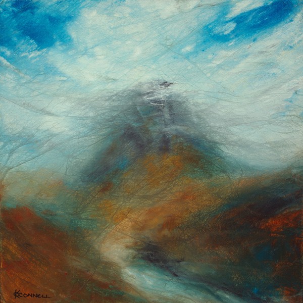 Stac Pollaidh scottish mountain art paintings