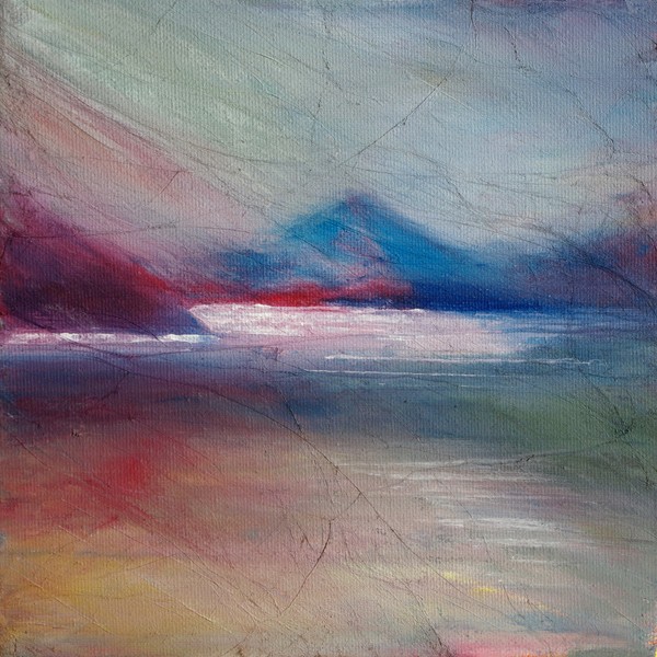 Scottish island seascape painting
