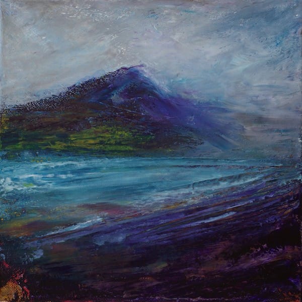 Scottish contemporary mountain painting