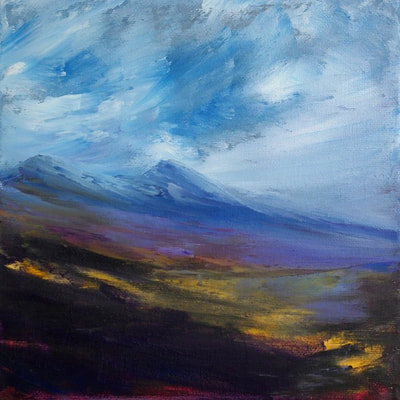 Contemporary Scottish landscape of Angus