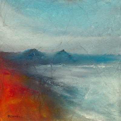 Caithness coast painting