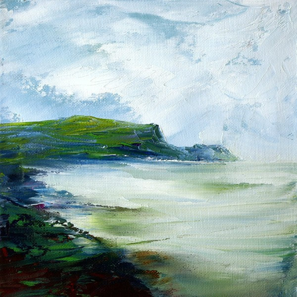 Scottish highland seascape painting and print of Talmine